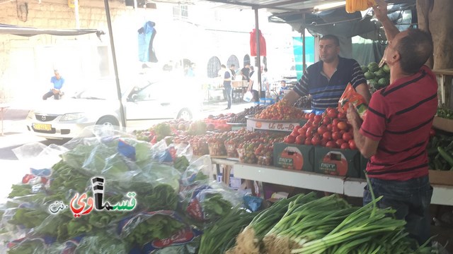  فيديو : اجواء اليوم الثالث في سوق كفرقاسم الرمضاني  التقليدي التراثي